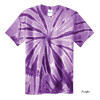 Promotional Mens Tie-Dye Shirts Purple